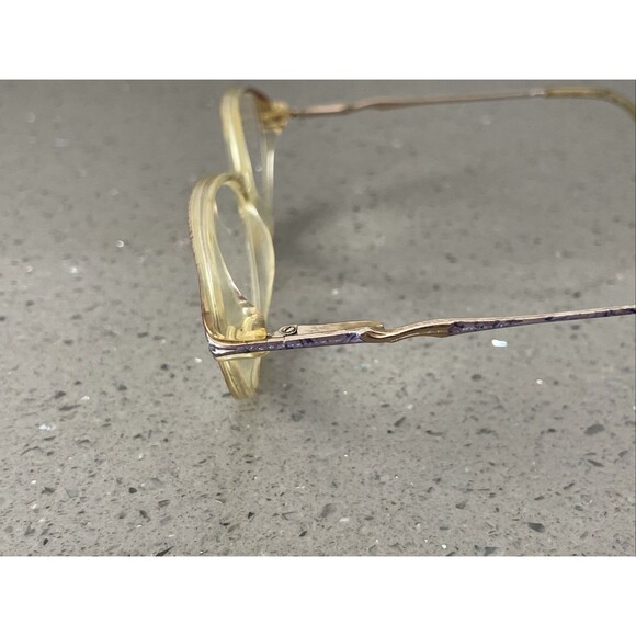 Bella Italia eyeglass frames ONLY 216 SKY 52-17-135 Full rim oval vintage - Picture 4 of 14